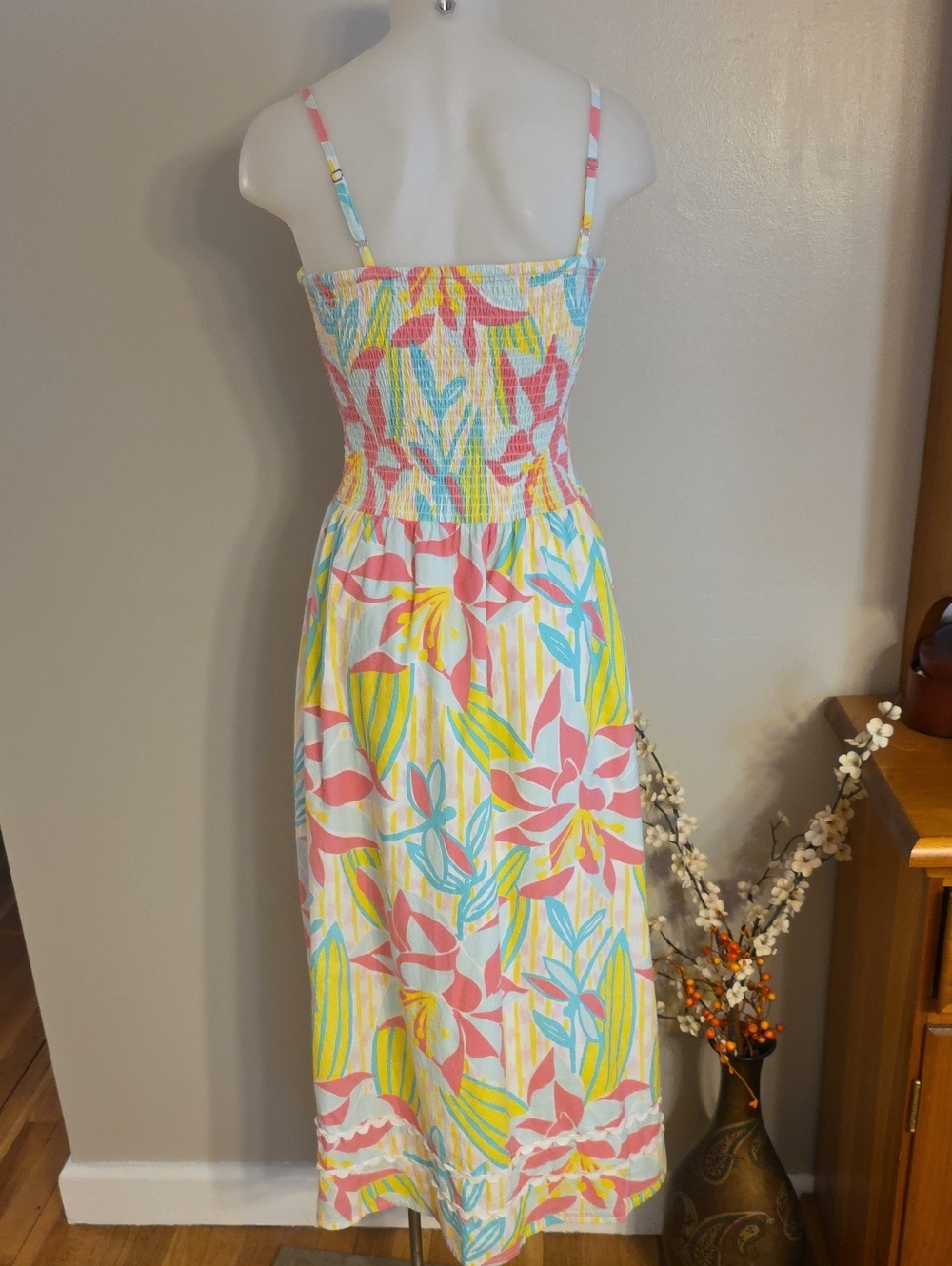 Sail To Sable Smocked Top Sundress - Picture 10 of 14